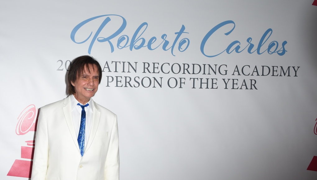 Brazilian singer Roberto Carlos