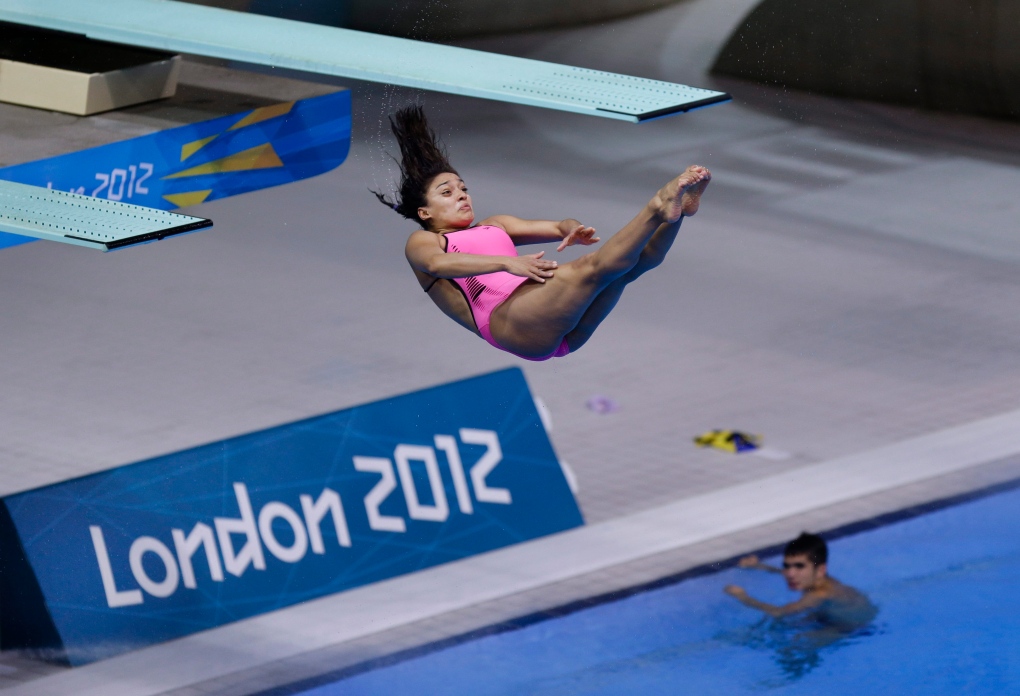 Mexican diver at London Olympics