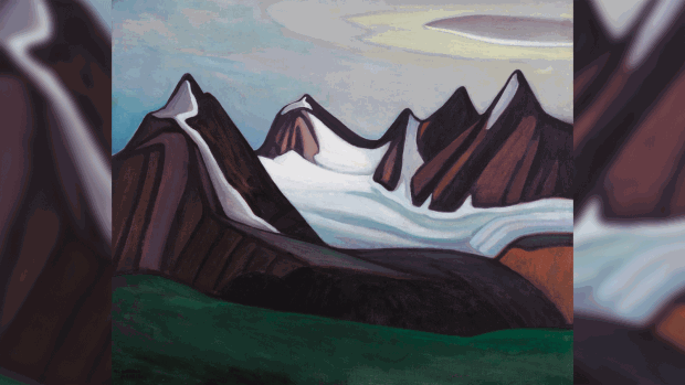 Mountain and Glacier by Lawren Harris