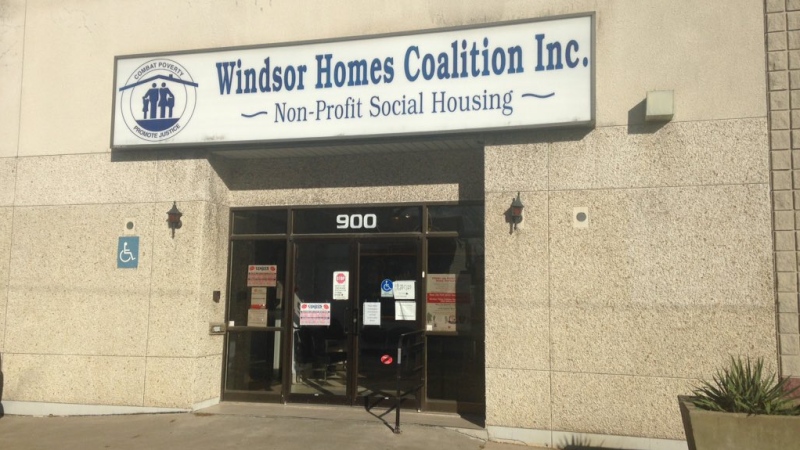 Windsor Homes Coalition forced to close due to lack of food in Windsor, Ont., on Thursday, Nov. 19, 2015. (Christie Bezaire / CTV Windsor)