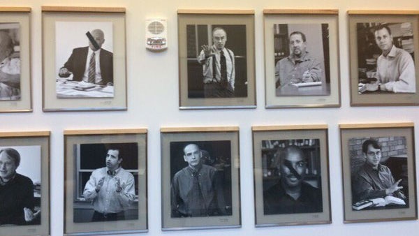 Harvard professor portraits vandalized 