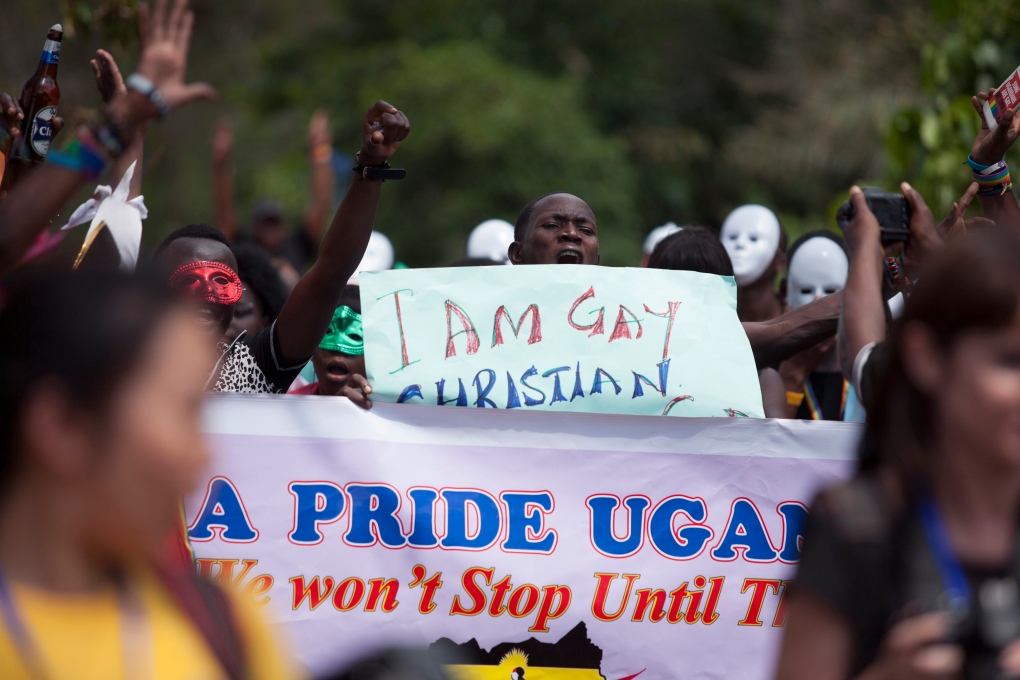 Pride celebrations in Entebba, Uganda