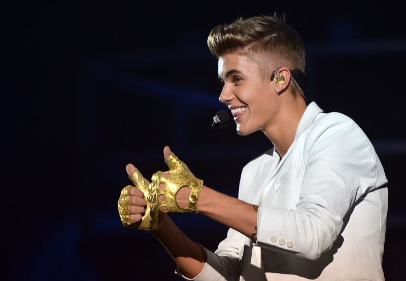 Canadian singer Justin Bieber (AFP/ Miguel Medina)