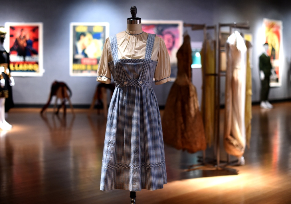 A Judy Garland-worn 'Dorothy' dress