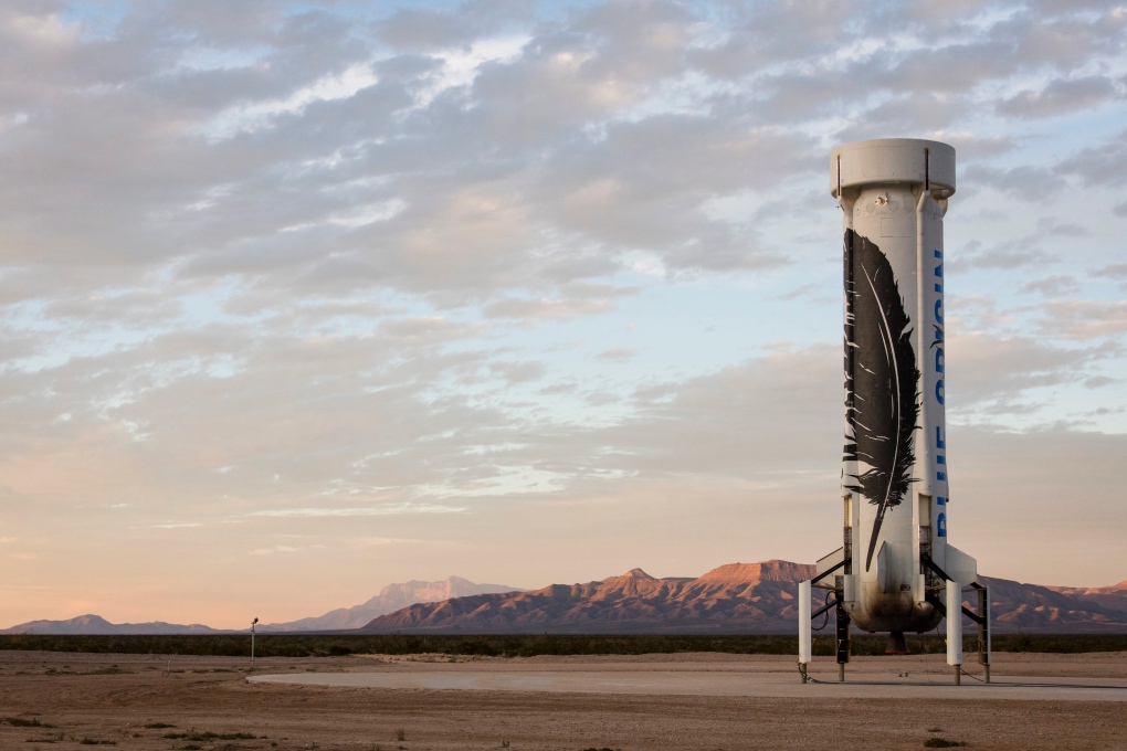 Blue Origin booster rocket