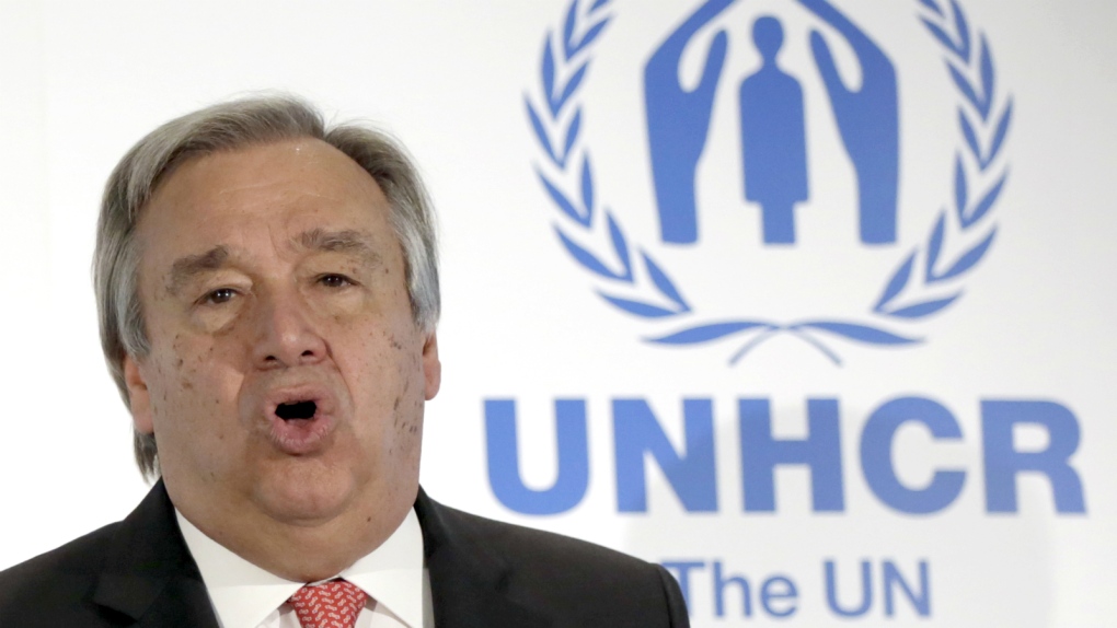 UN refugee chief Antonio Guterres