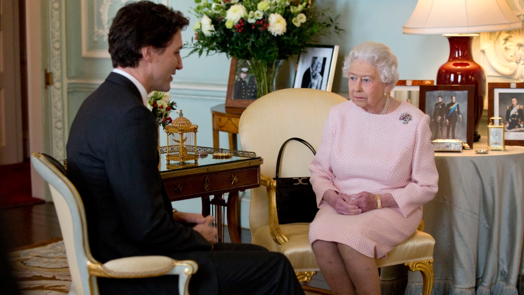 PM Trudeau meets with Queen