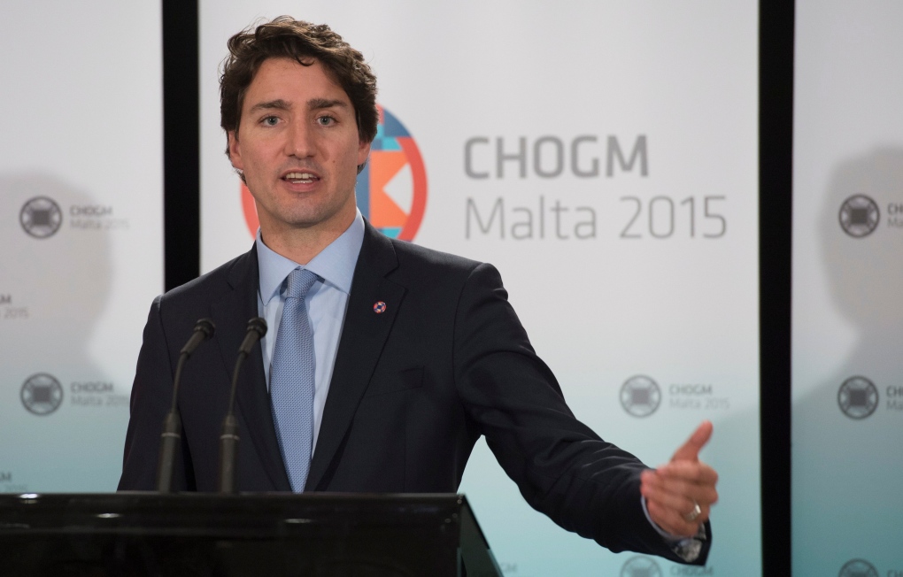 Justin Trudeau speaks at Commonwealth Summit 