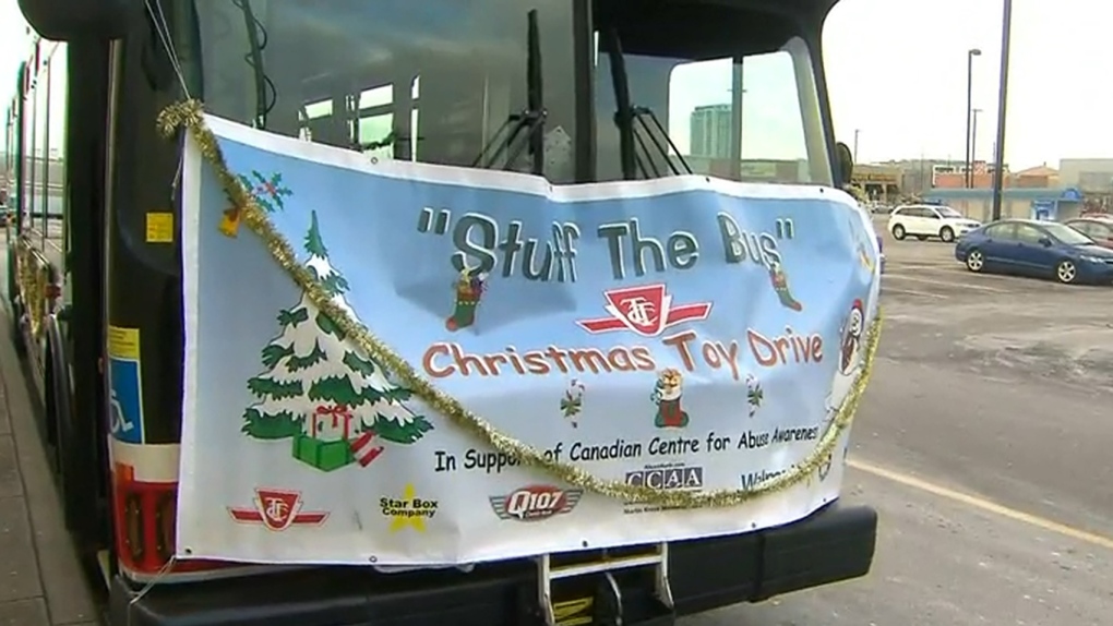 TTC holds annual  "Stuff-the-Bus" toy drive