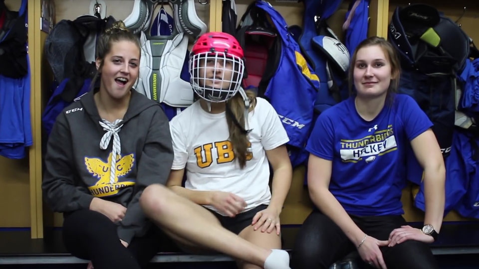 women's hockey viral video