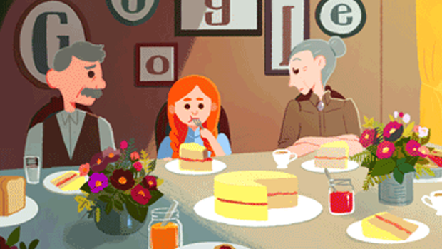 Anne of Green Gables Google Doodle