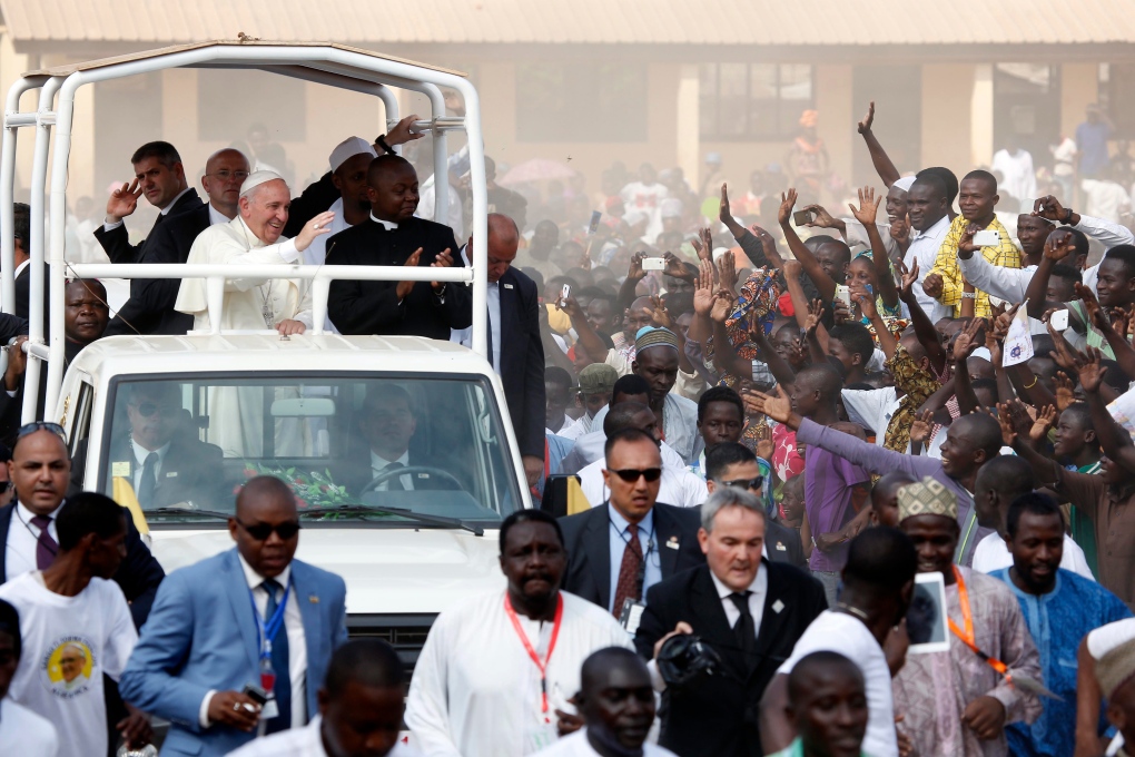 Pope Francis in Bangui