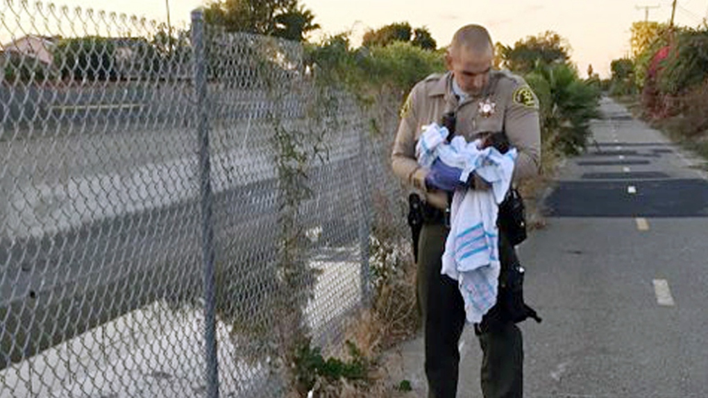 Baby found buried alive in California