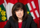 Ontario Auditor General Bonnie Lysyk speaks during a press conference in Toronto on Tuesday, December 9, 2014. (THE CANADIAN PRESS/Nathan Denette)
