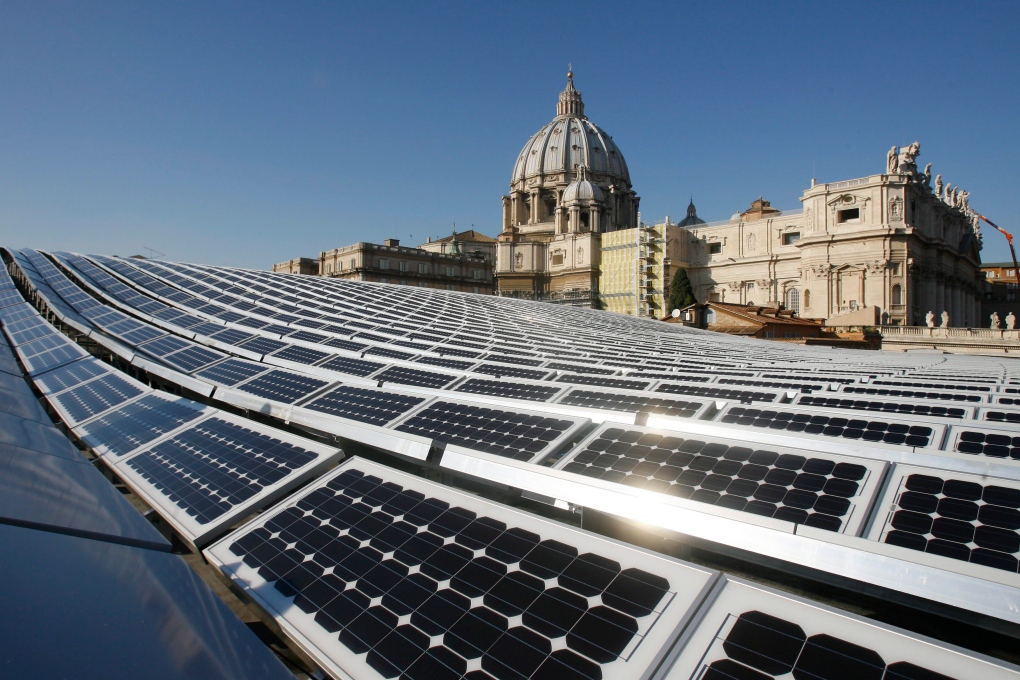 Solar panels at Vatican