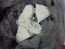 Crack cocaine seized from a home in London, Ont. on Friday, Dec. 4, 2015, is seen in this image released by the London Police Service.