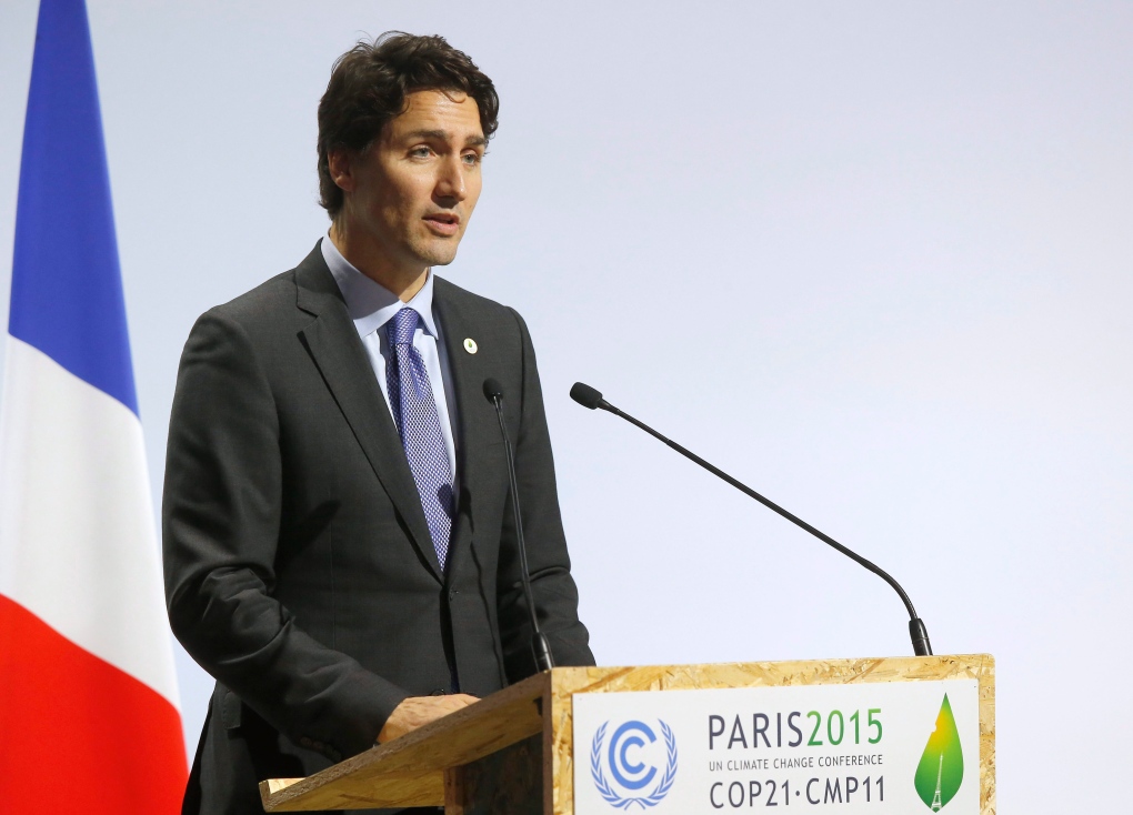 Prime Minister Justin Trudeau at COP21
