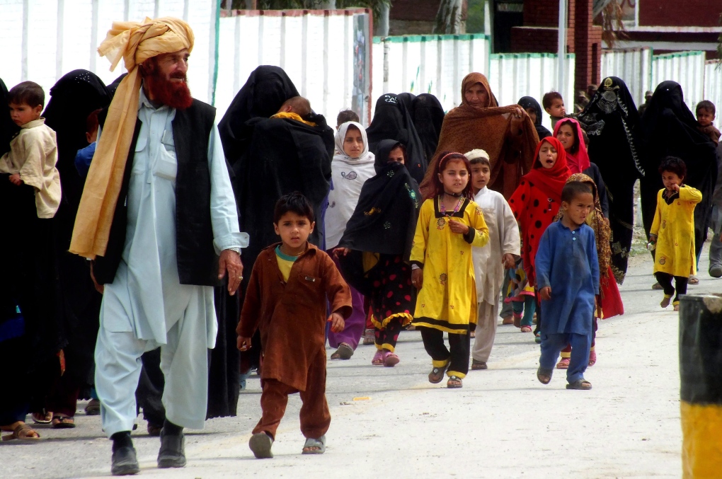 Displaced people in Pakistan