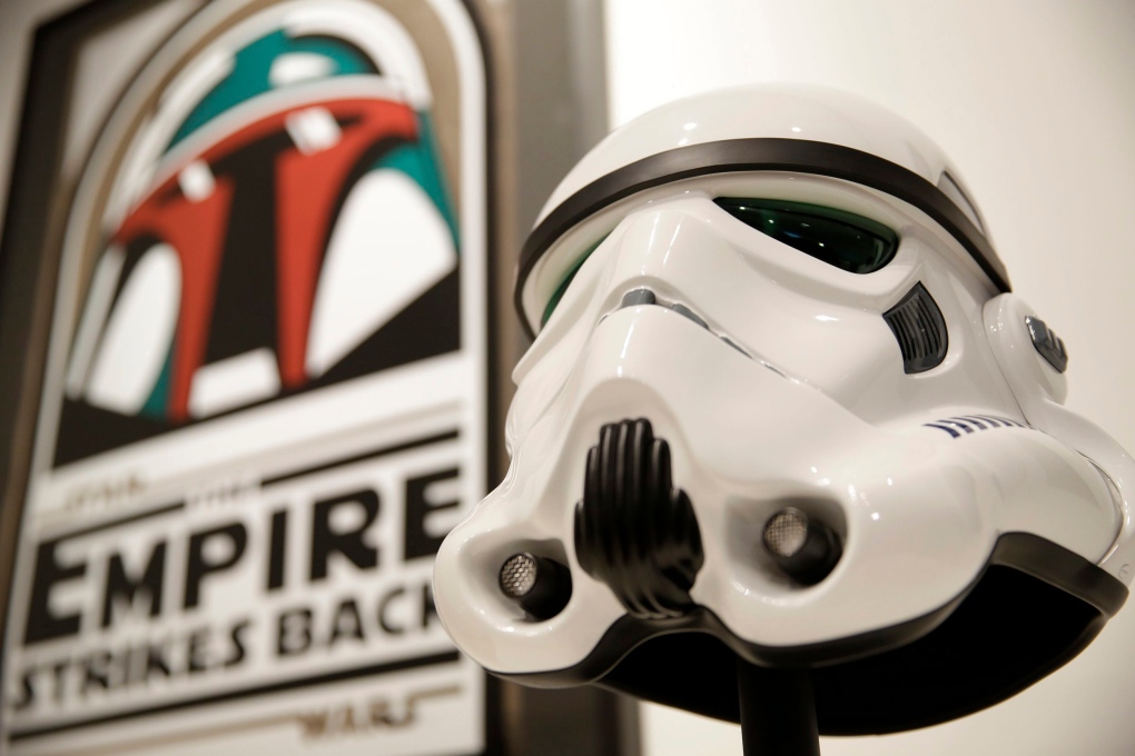 Stormtrooper mask on auction