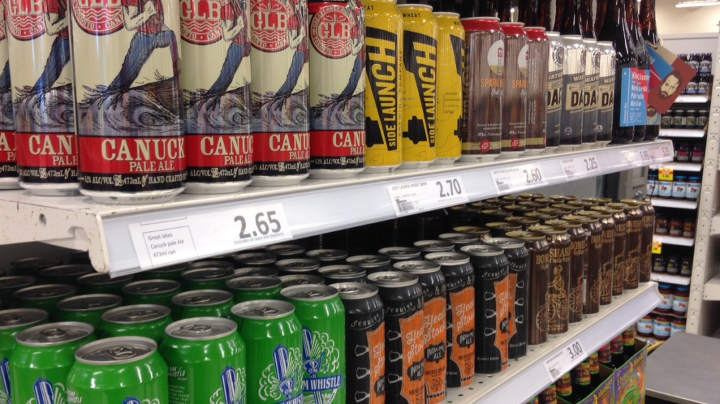 Beer in supermarkets