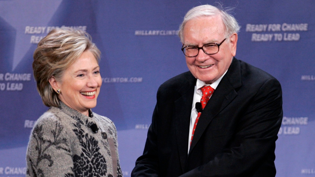 Warren Buffett Hillary Clinton