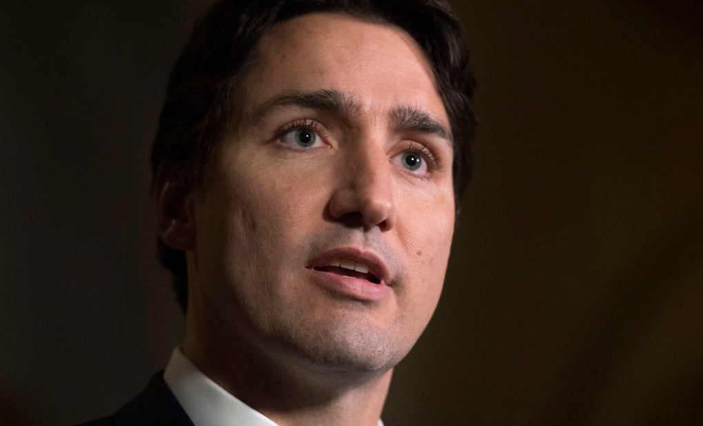 Justin Trudeau answers questions from the media 