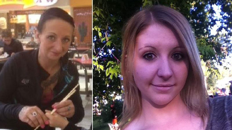 Jody Michelle Topilko 30, and Amber Dawn Diebert 24, are shown in images supplied by RCMP