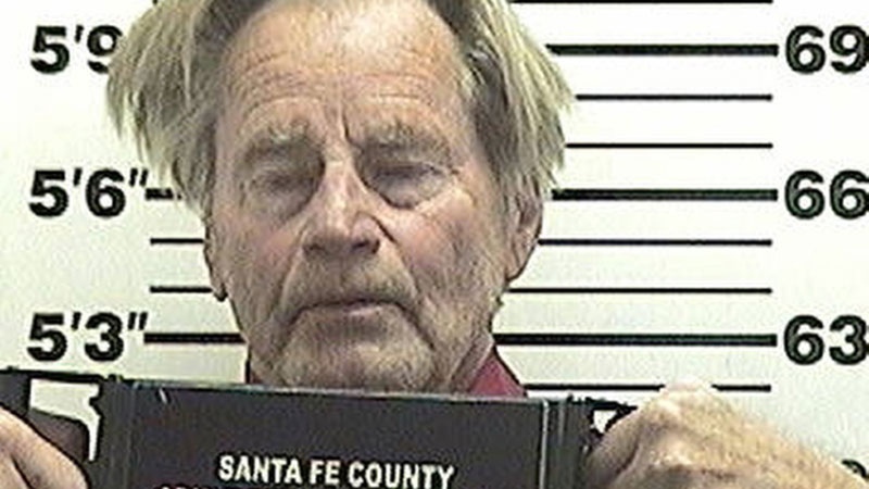 Booking photo for playwright Sam Shepard