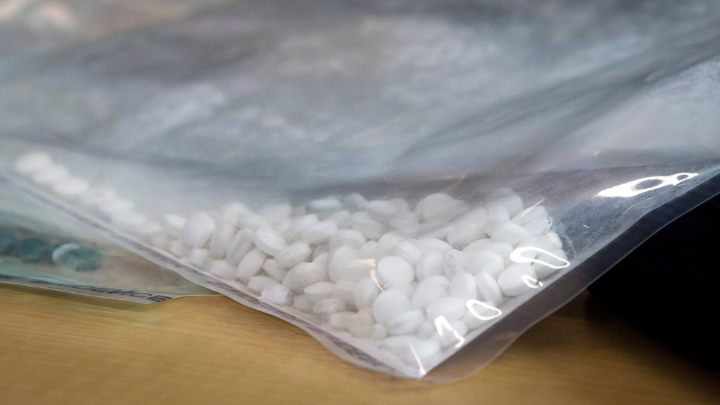 Fake Oxycontin pills containing fentanyl