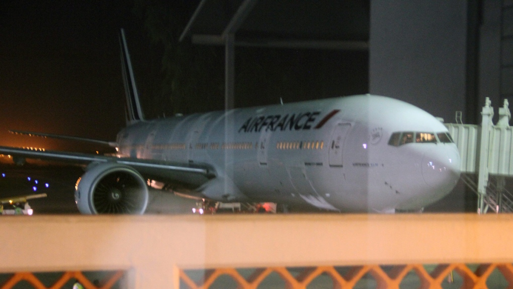Air France plane at Moi International Airport