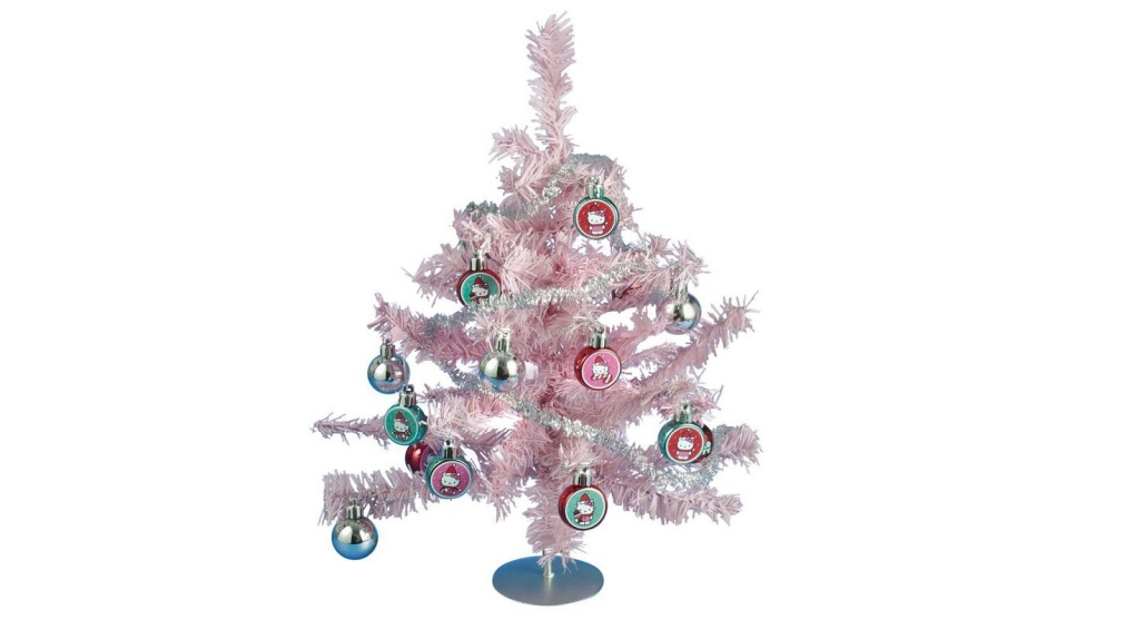 Hello Kitty Christmas tree can stay in classroom