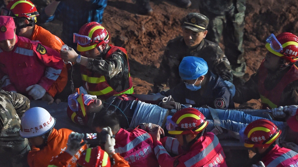 Survivor found in Shenzhen after landslide