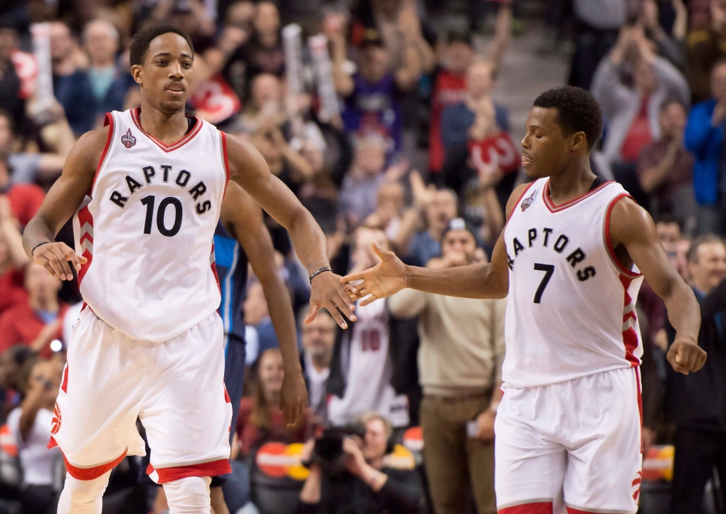 DeRozan & Lowry drafted to Team Curry for All-Star Game; Raptors