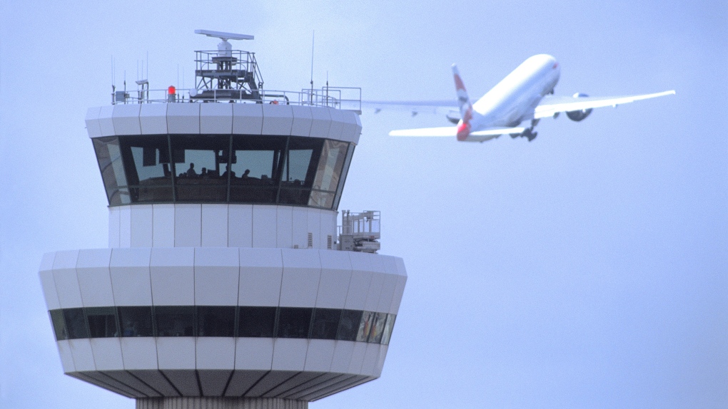Gatwick airport control tower 