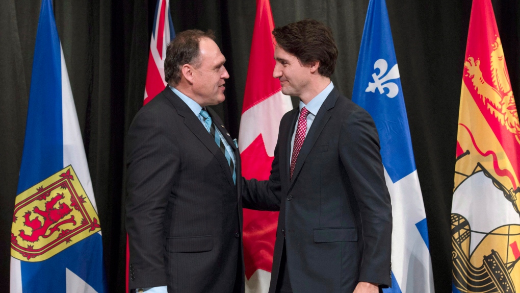 PM Justin Trudeau & Yukon Premier Darrell Pasloski