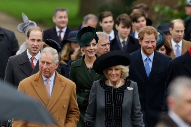 Royal Family attends Christmas church service