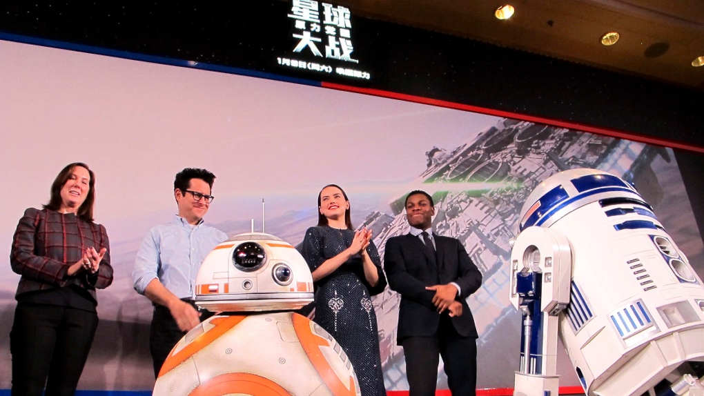 Star Wars actors, producer and director in China