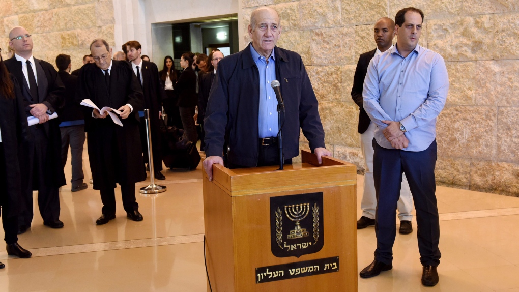 Former Israeli Prime Minister Ehud Olmert 
