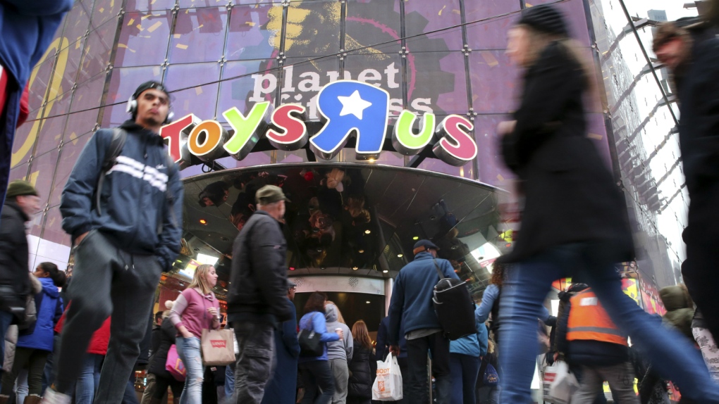 Toys R Us flagship store in Times Square