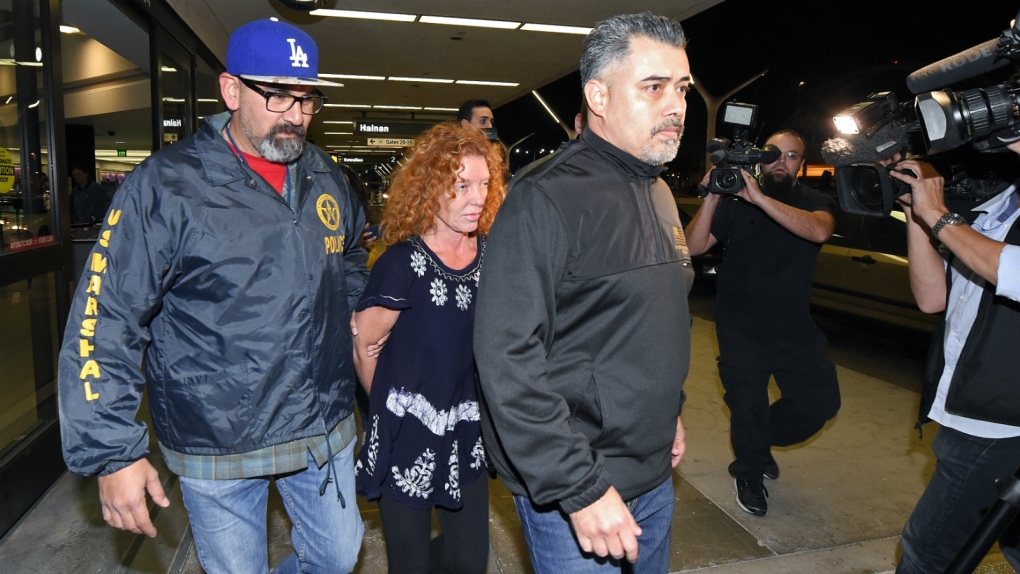 Tonya Couch arrives in USA