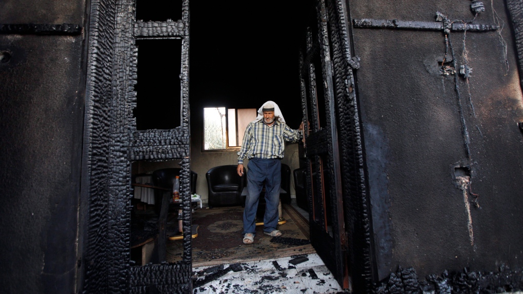 Palestinian house torched by Jewish extremists