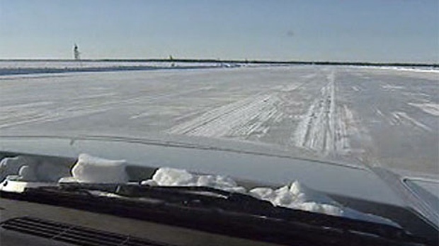 Ice roads now open in northern Manitoba.