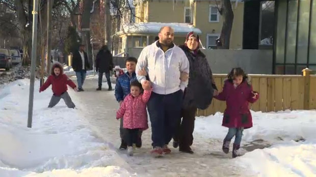 Syrian refugees arrive in Canada