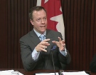 Ontario Economic Development Minister Michael Bryant discusses the automaker report from Toronto, Tuesday, Dec. 16, 2008.