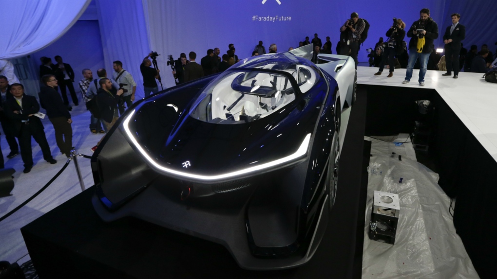 Faraday Future unveils concept car