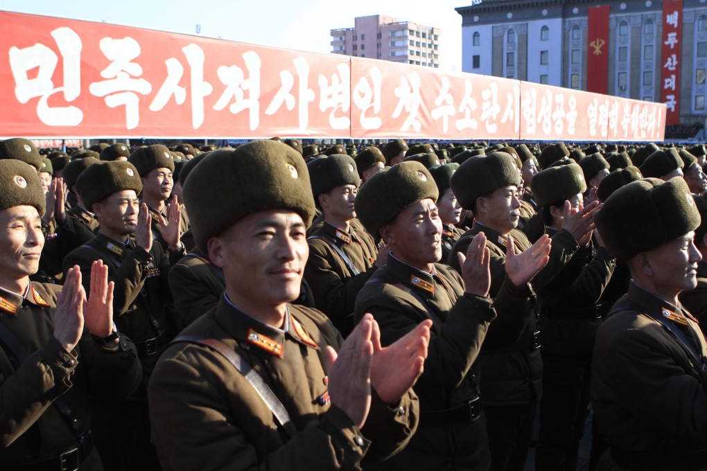 North Korean military personnel