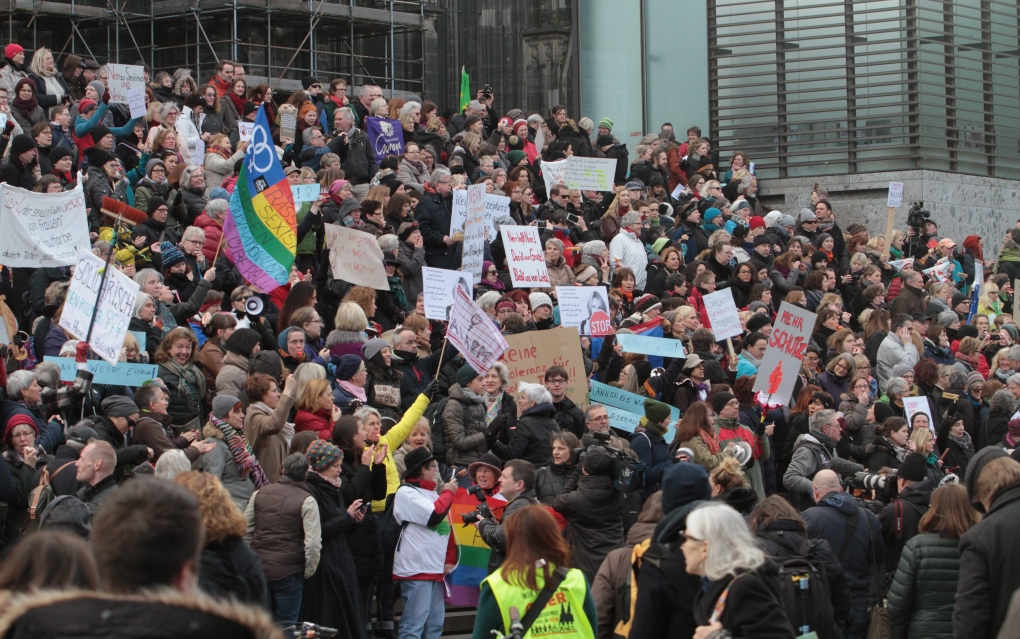Demonstration in Cologne, Germany