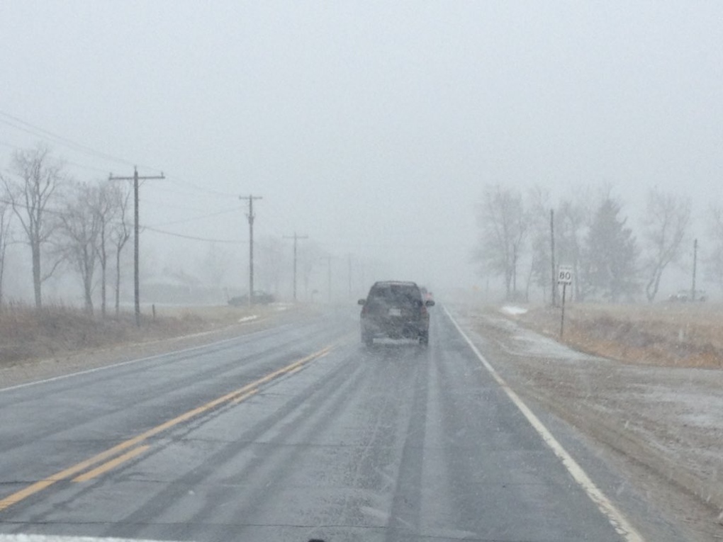 Snowsquall warning issued for Grey-Bruce