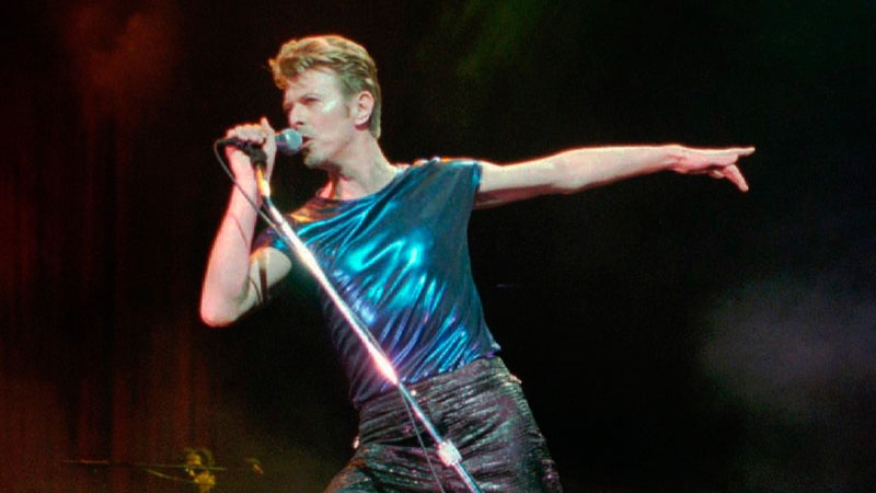 David Bowie performs in Hartford, Conn.