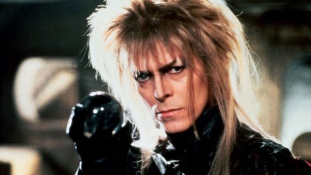 David Bowie in the 1986 movie, Labyrinth